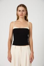 Azra Twill Corset Strappy Top - Image 5