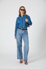Zaves Chambray Shirt - Image 8
